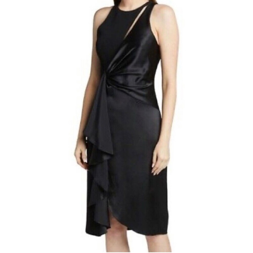 Cinq à Sept Black Cocktail Party Dress (Size 6)
